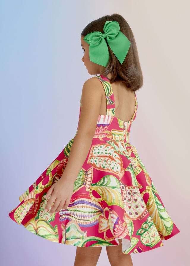 Mayoral Usa Inc Mayoral Printed Dress - Little Miss Muffin Children & Home