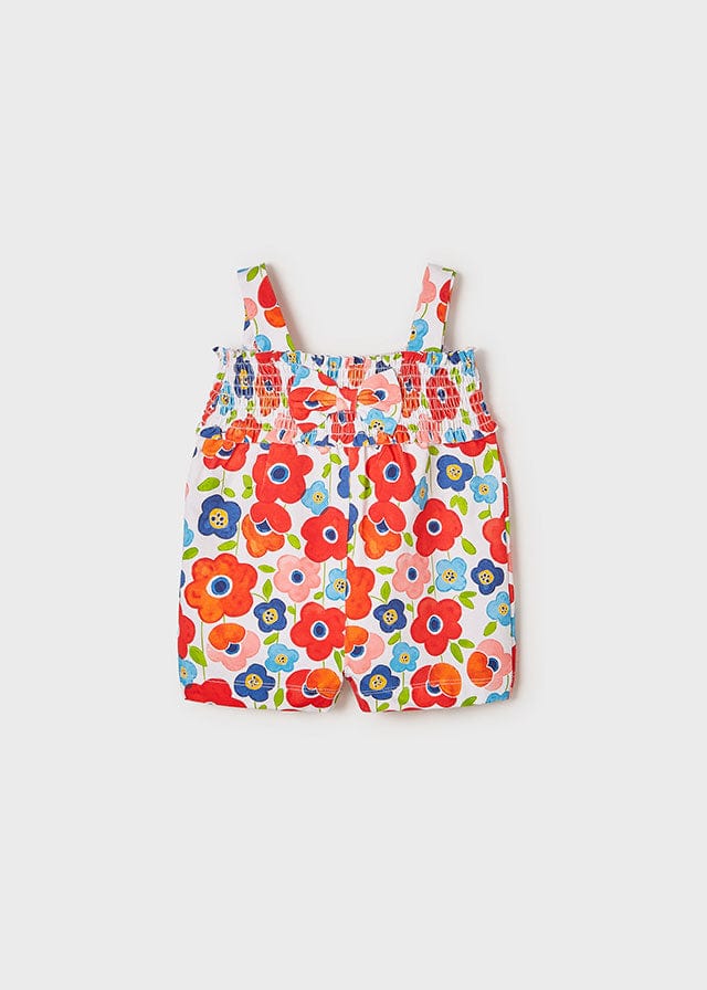 Mayoral Mayoral 1.886 PRINT KNIT JUMPSUIT (Available in 3 Colors) - Little Miss Muffin Children & Home