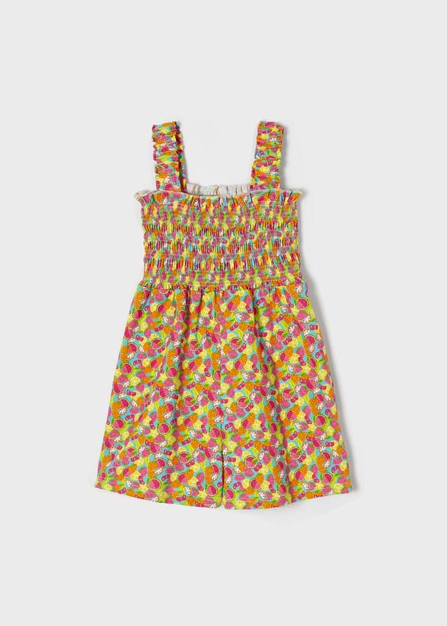 Mayoral Mayoral 3.837 PRINT ROMPER - Little Miss Muffin Children & Home