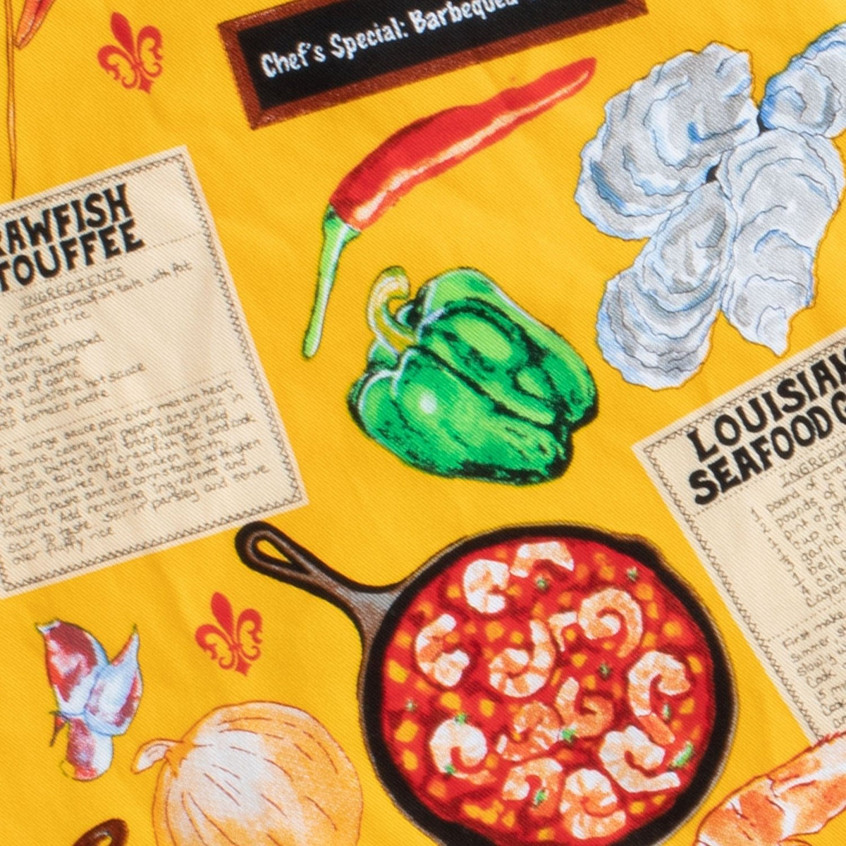 Youngberg & Co Youngberg & Co Louisiana Recipe Apron - Little Miss Muffin Children & Home