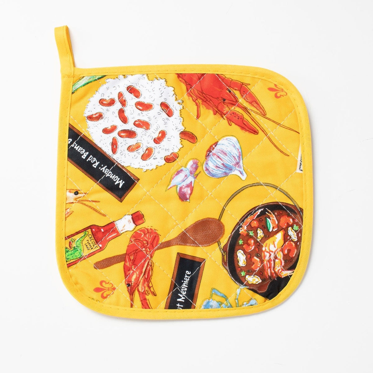 Youngberg & Co Youngberg & Co Louisiana Recipe Oven Mitt & Pot Holder Set - Little Miss Muffin Children & Home