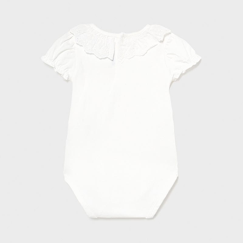 Mayoral Mayoral Ruffle Collared Onesie for Baby Girl - Little Miss Muffin Children & Home
