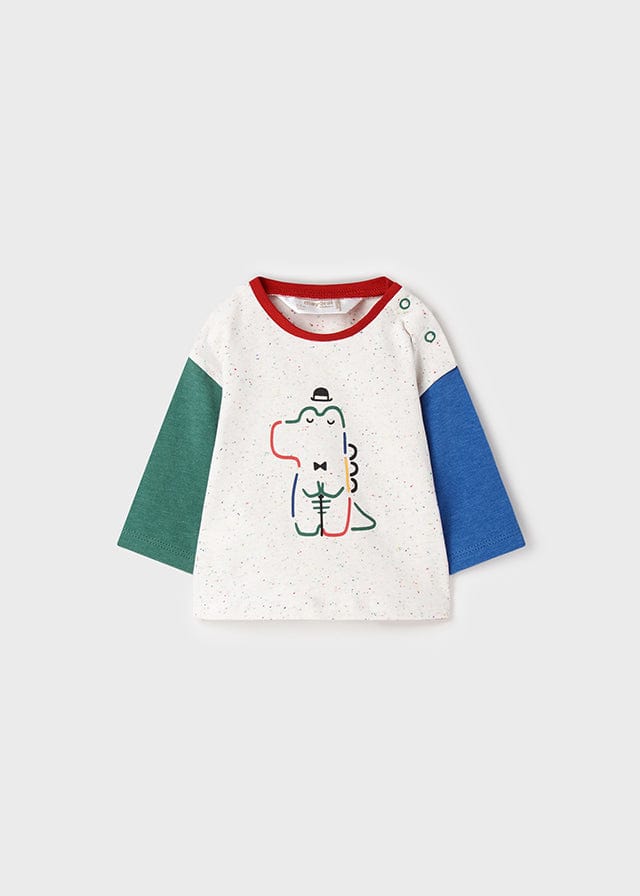 Mayoral Mayoral Long Sleeve Alligator T-Shirt - Little Miss Muffin Children & Home