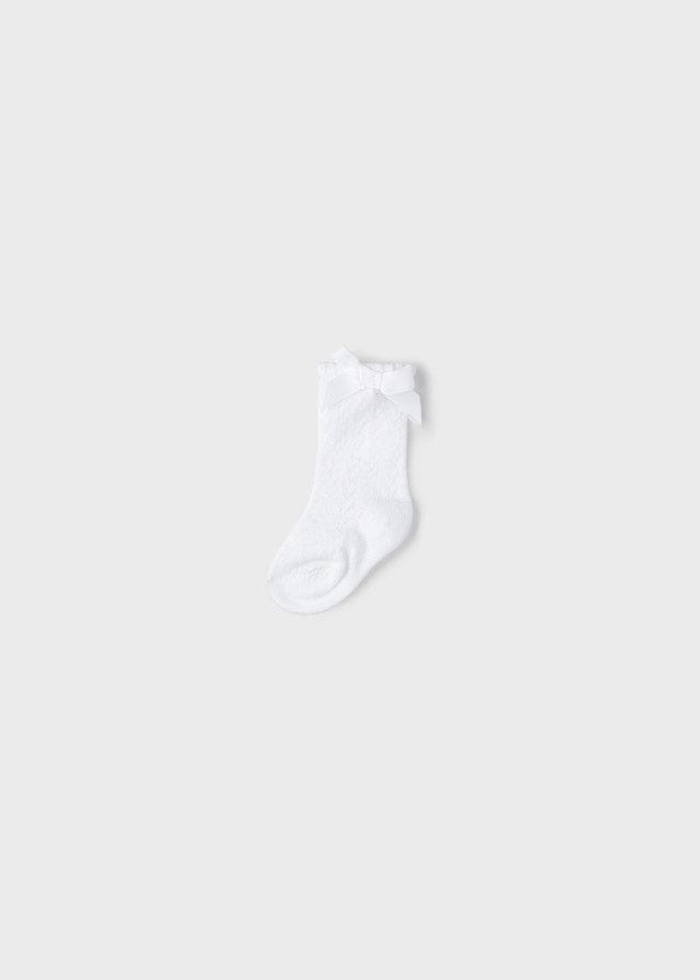 Mayoral Mayoral Newborn Bow Socks - Little Miss Muffin Children & Home