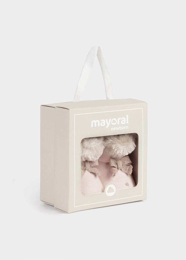 Mayoral Mayoral Tricot Newborn Booties - Little Miss Muffin Children & Home