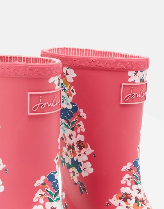 JLS - Joules Usa Inc Joules Pink Floral Flexible Printed Welly - Little Miss Muffin Children & Home