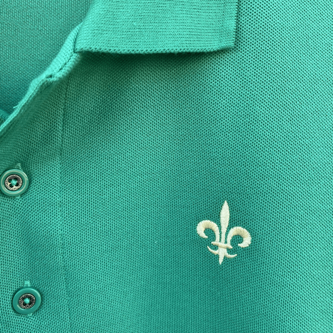 Whereable Art Whereable Art Classic Pique Fleur De Lis Polo - Little Miss Muffin Children & Home