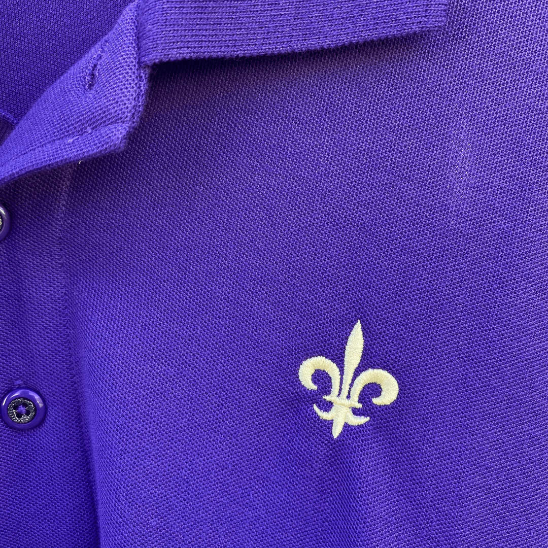 Whereable Art Whereable Art Classic Pique Fleur De Lis Polo - Little Miss Muffin Children & Home