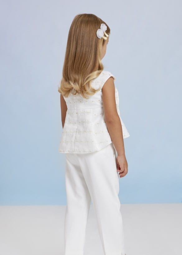 Abel & Lula Abel & Lula Crepe Knit Pants - Little Miss Muffin Children & Home