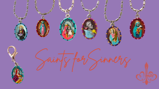 saints for sinner saints medal medallions