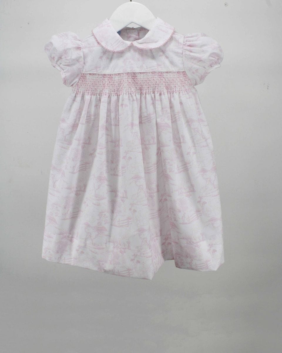 Charming Little One Charming Little One Precious Pink Springtime Valentina Dress - Little Miss Muffin Children & Home