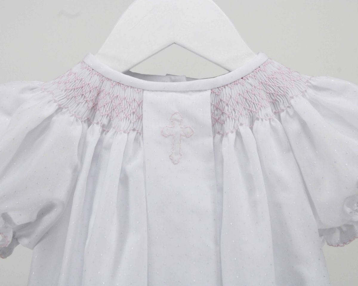 Charming Little One Charming Little One Have Faith Pink Cross Zoey Dress - Little Miss Muffin Children & Home