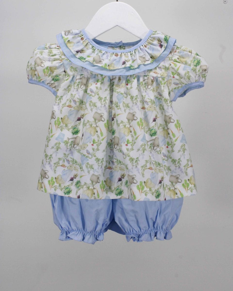 Charming Little One Charming Little One Carrot Garden Bunnies Aubrey Set - Little Miss Muffin Children & Home