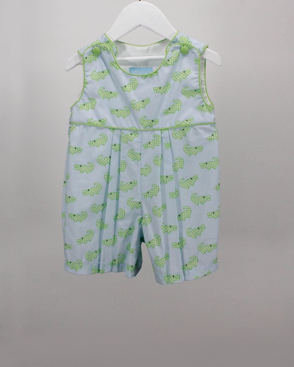 Charming Little One Charming Little One Baby Blue Croc Weston Jon Jon - Little Miss Muffin Children & Home