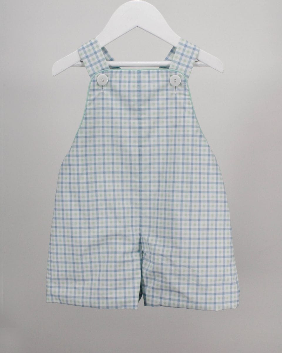 Charming Little One Charming Little One Blue and Green Plaid Nicholas Jon Jon - Little Miss Muffin Children & Home