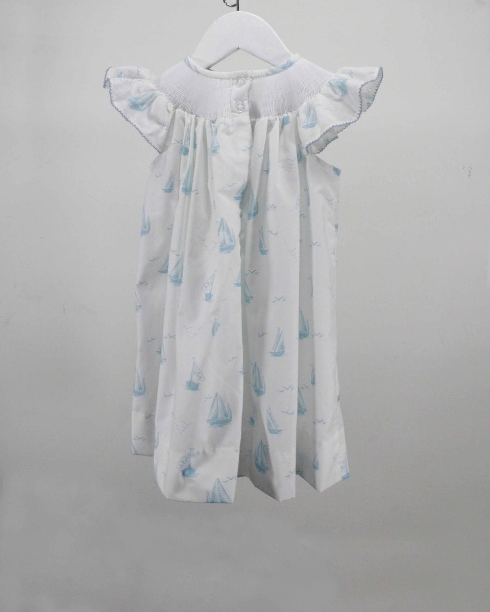 Charming Little One Charming Little One Sailor Baby Girl Zoey Dress - Little Miss Muffin Children & Home