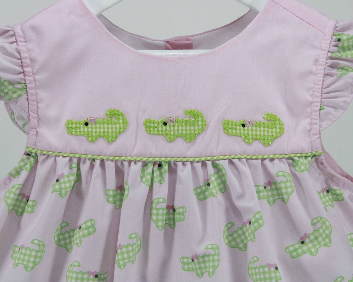 Charming Little One Charming Little One Baby Pink Croc Mary Set - Little Miss Muffin Children & Home