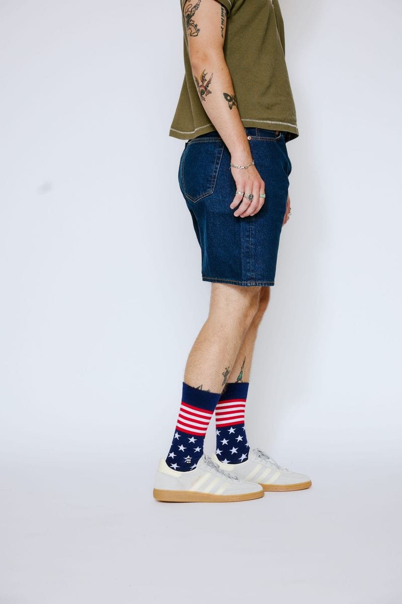 Bonfolk USA Stars and Stripes Cotton Socks - Little Miss Muffin Children & Home