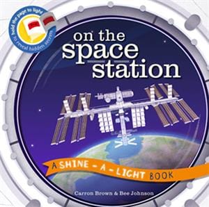 Usborne Books On the Space Station: A Shine-A-Light Book - Little Miss Muffin Children & Home