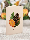 FreshCut Paper Winter Magnolia Pop-Up Greeting Card