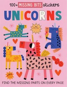 Usborne Books Unicorn, Missing Bits Sticker Book - Little Miss Muffin Children & Home