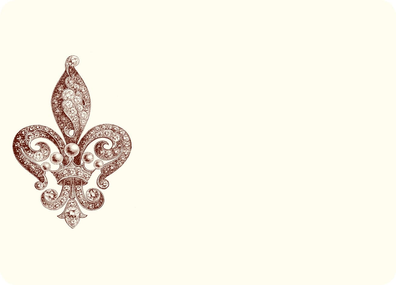 Alexa Pulitzer Alexa Pulitzer Jewel Fleur De Lys A6 Notes - Little Miss Muffin Children & Home