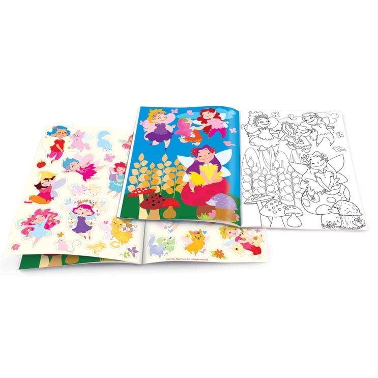 The Piggy Story The Piggy Story Dry Erase Coloring Book Fairy Garden - Little Miss Muffin Children & Home