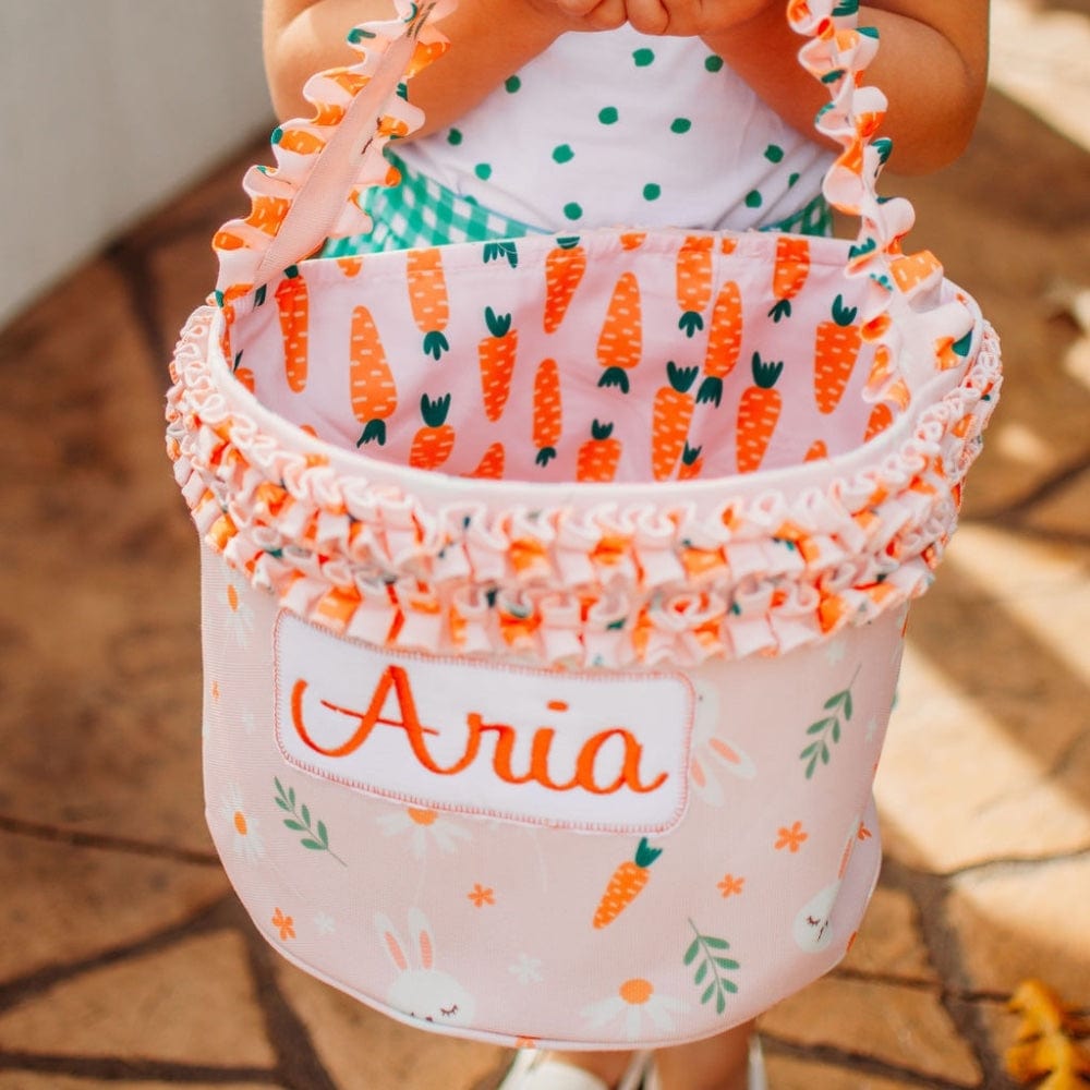 Sugar Bee Clothing Sugar Bee Clothing Carrots Easter Basket - Little Miss Muffin Children & Home