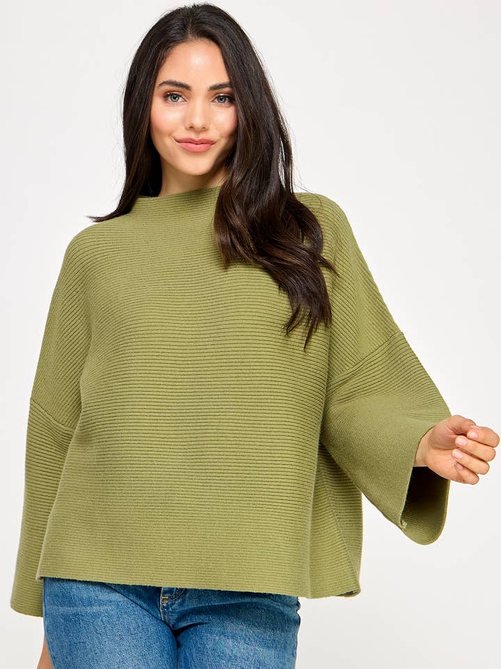 Ellison Not Your Casual Top - Light Sage - Little Miss Muffin Children & Home