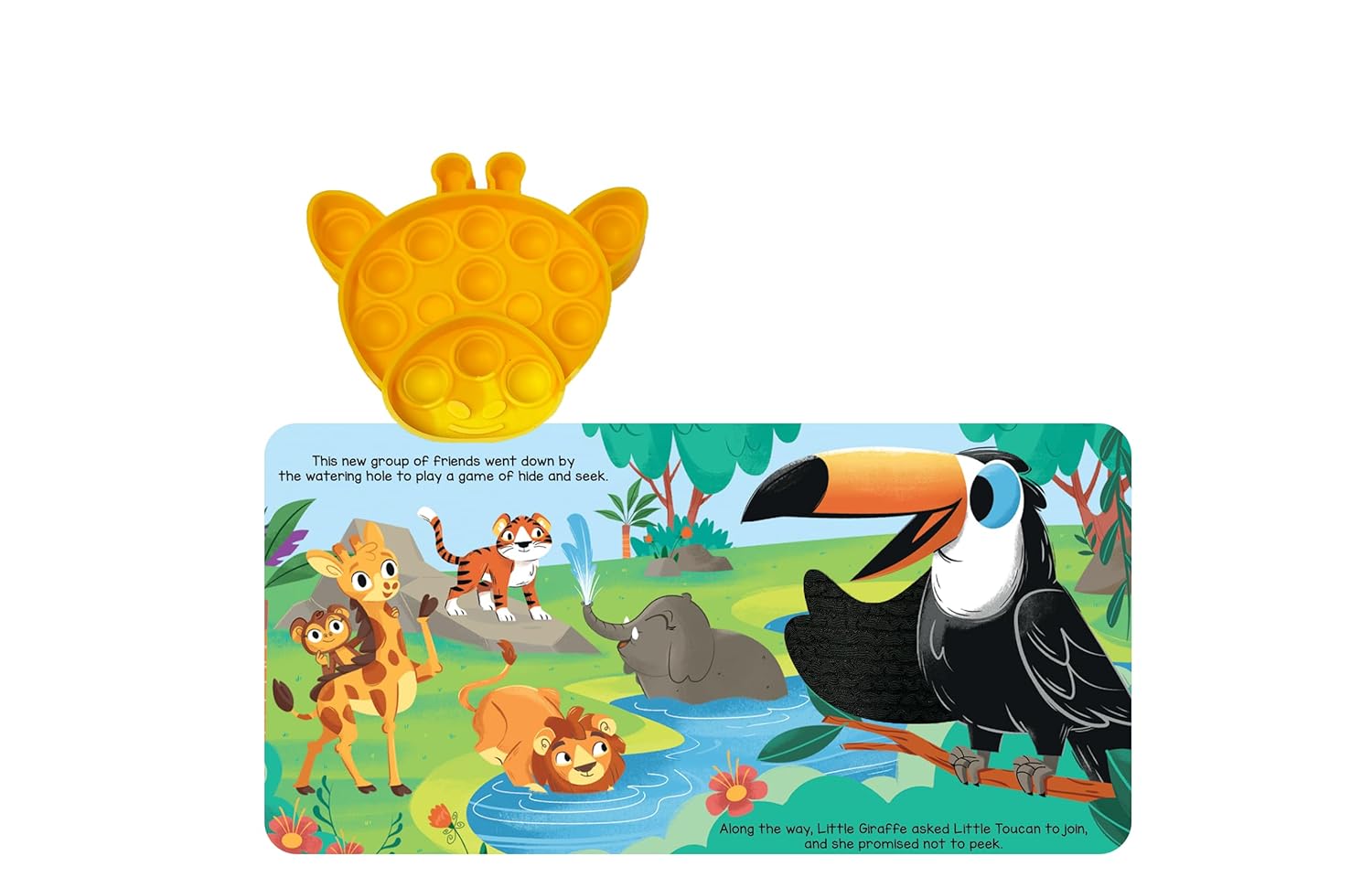 Little Hippo Books Little Giraffe - Your Sensory Fidget Friend - Little Miss Muffin Children & Home