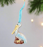 Katie Baldwin Originals Pelican Ornament