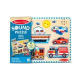 Melissa & Doug Melissa & Doug 8 Pc Vehicles Sound Puzzle - Little Miss Muffin Children & Home