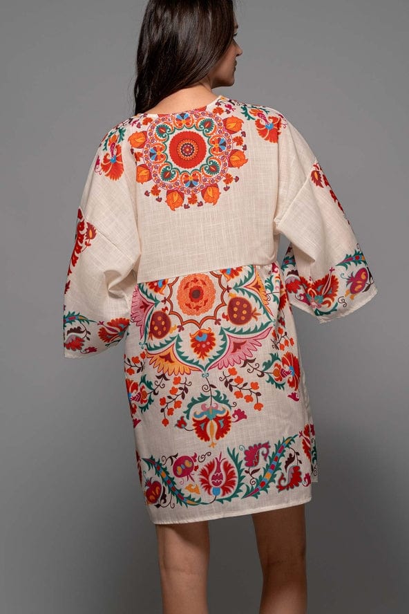 Urban Daizy Urban Daizy Boho Medallion Print Bell Sleeve Dress - Little Miss Muffin Children & Home