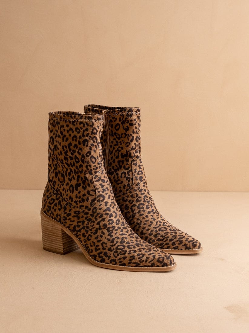 Oasis Society The Vienna Bootie in Leopard - Little Miss Muffin Children & Home