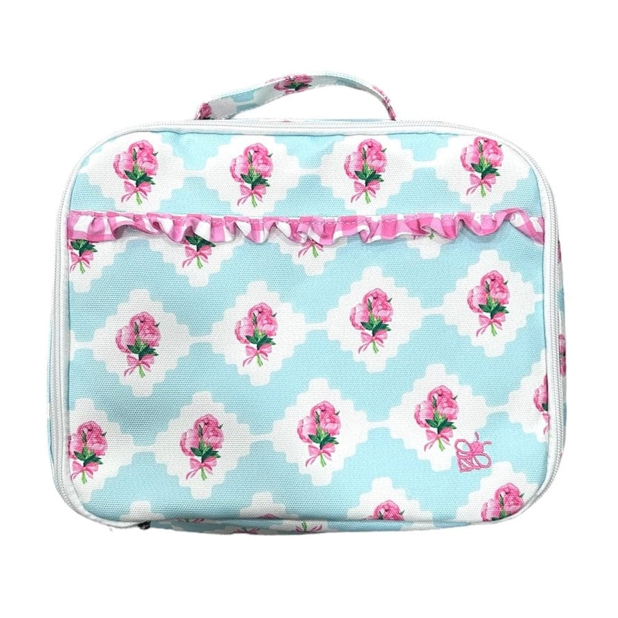 Sugar Bee Clothing Sugar Bee Clothing Kids Lunch Bag - Peony Bouquet - Little Miss Muffin Children & Home