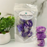 Whipped Up Wonderful Lavender Bubble Bath Taffy - 6 Pieces