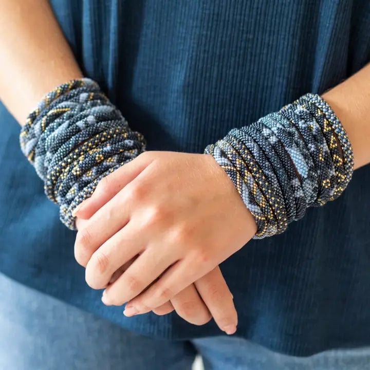 Aid Through Trade Aid Through Trade Roll-On® Midnight Blue Bracelet - Little Miss Muffin Children & Home