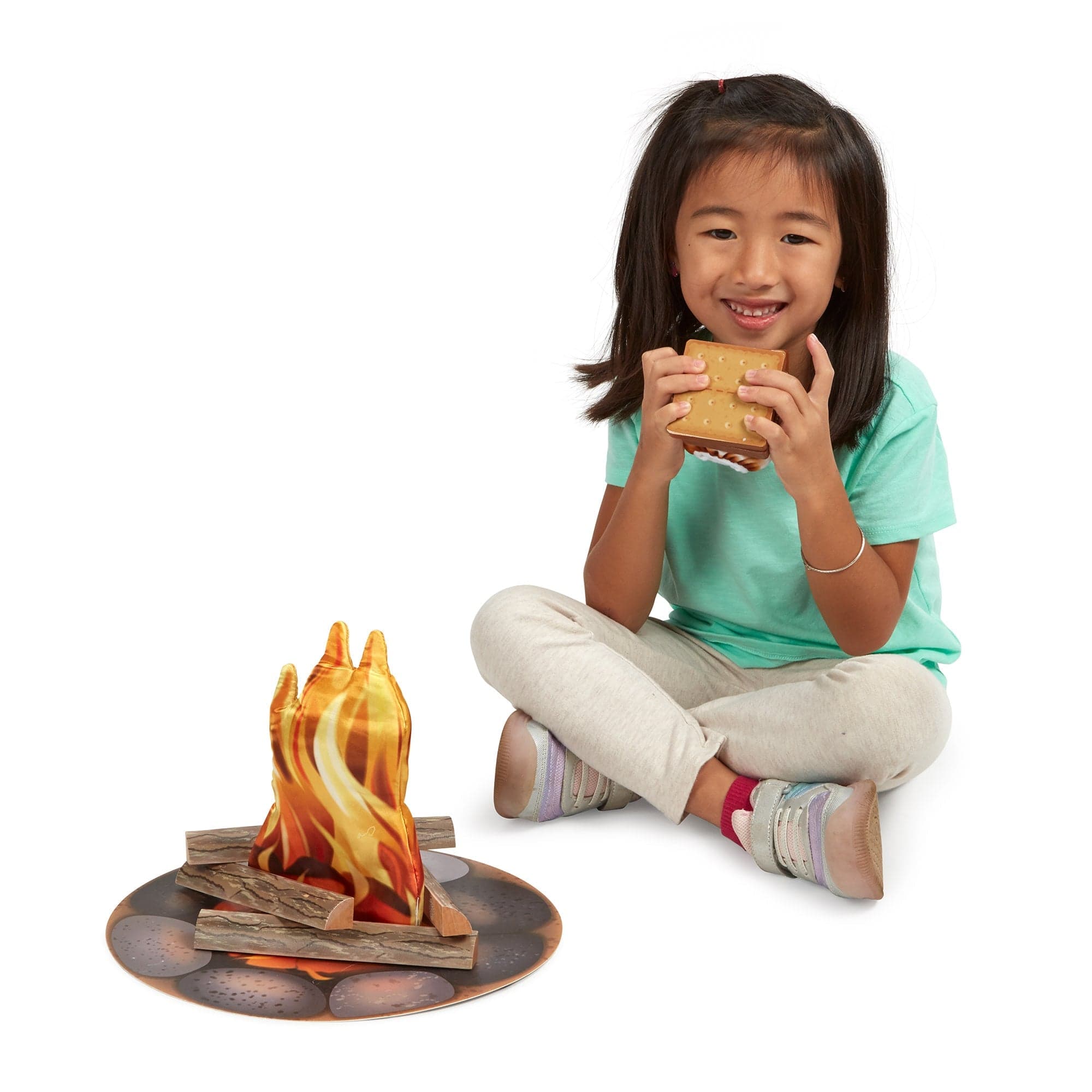 Melissa & Doug Melissa & Doug Let's Explore Campfire S'Mores Play Set - Little Miss Muffin Children & Home