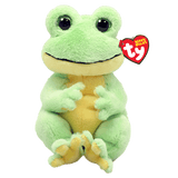 Ty Inc Beanie Belly Snapper the Green Frog 6" Plush