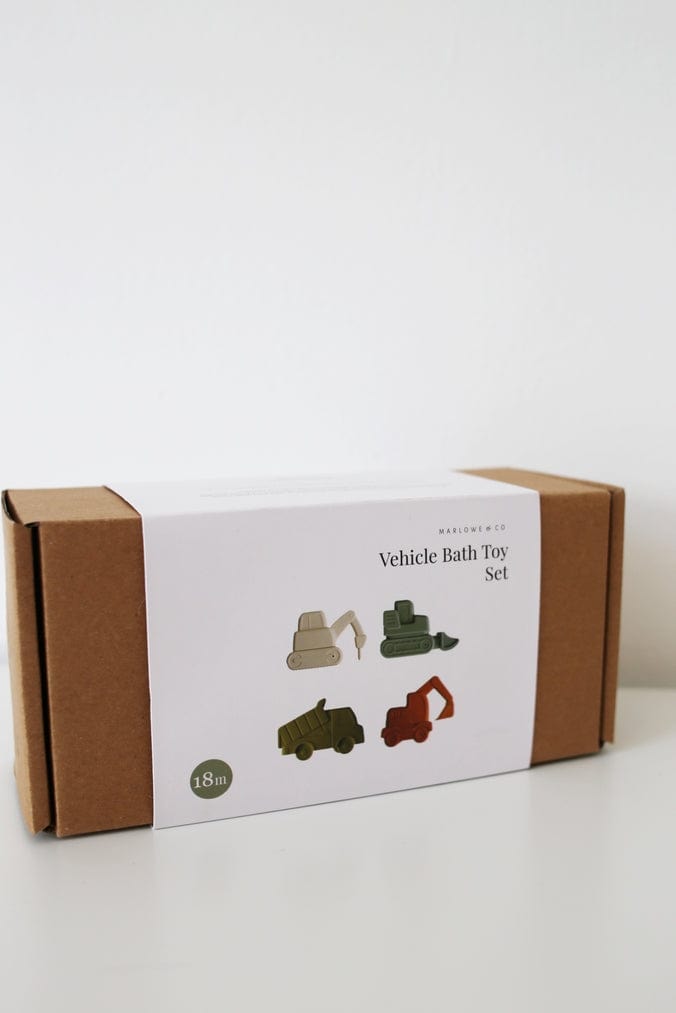 Marlowe & Co Marlowe & Co Construction Silicone Bath Toy Set - Little Miss Muffin Children & Home