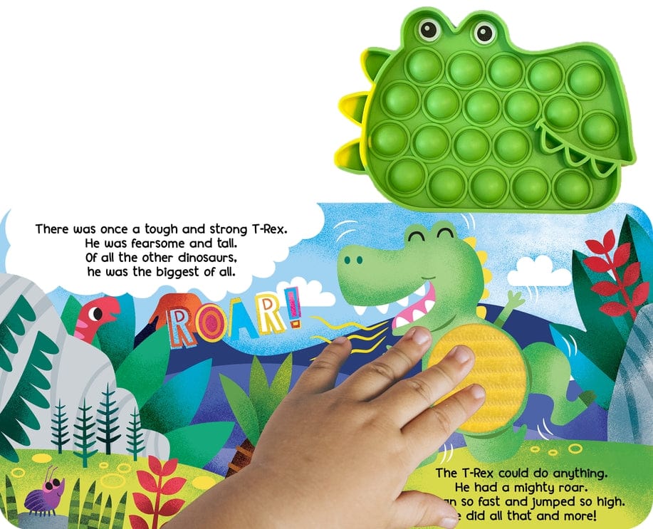 Little Hippo Books Little T-Rex - Your Sensory Fidget Friend - Little Miss Muffin Children & Home