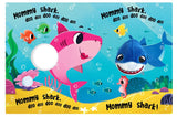 Little Hippo Books Baby Shark Finger Puppet Board Book - Little Miss Muffin Children & Home