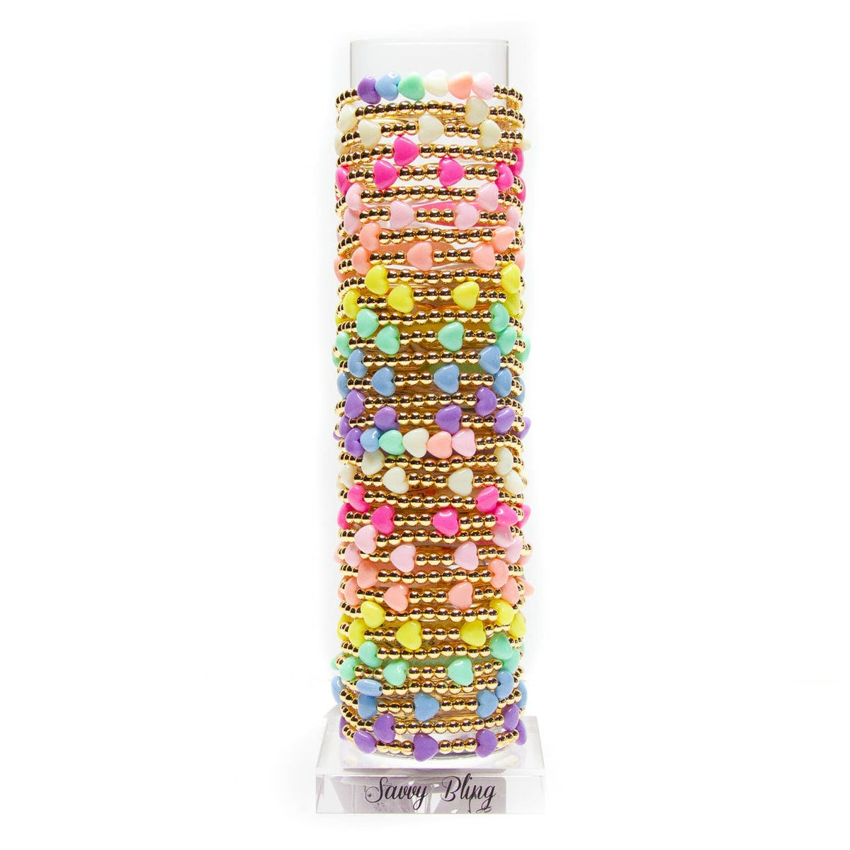 Savvy Bling Savvy Bling Kids Heart Bracelet - Little Miss Muffin Children & Home