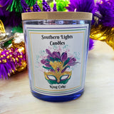 Southern Lights Purple Mercury Glass 10oz Candle