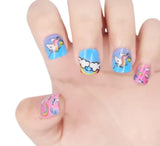 Polish Me Silly Rainbow Unicorn Nails - Press On Nails - Stick On