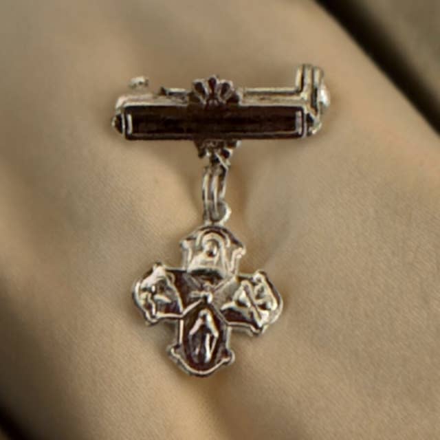 Zsa Zsa and LoLLi Zsa Zsa & LoLLi Four Way Cross Pendant of Protection - Sterling Silver - Little Miss Muffin Children & Home