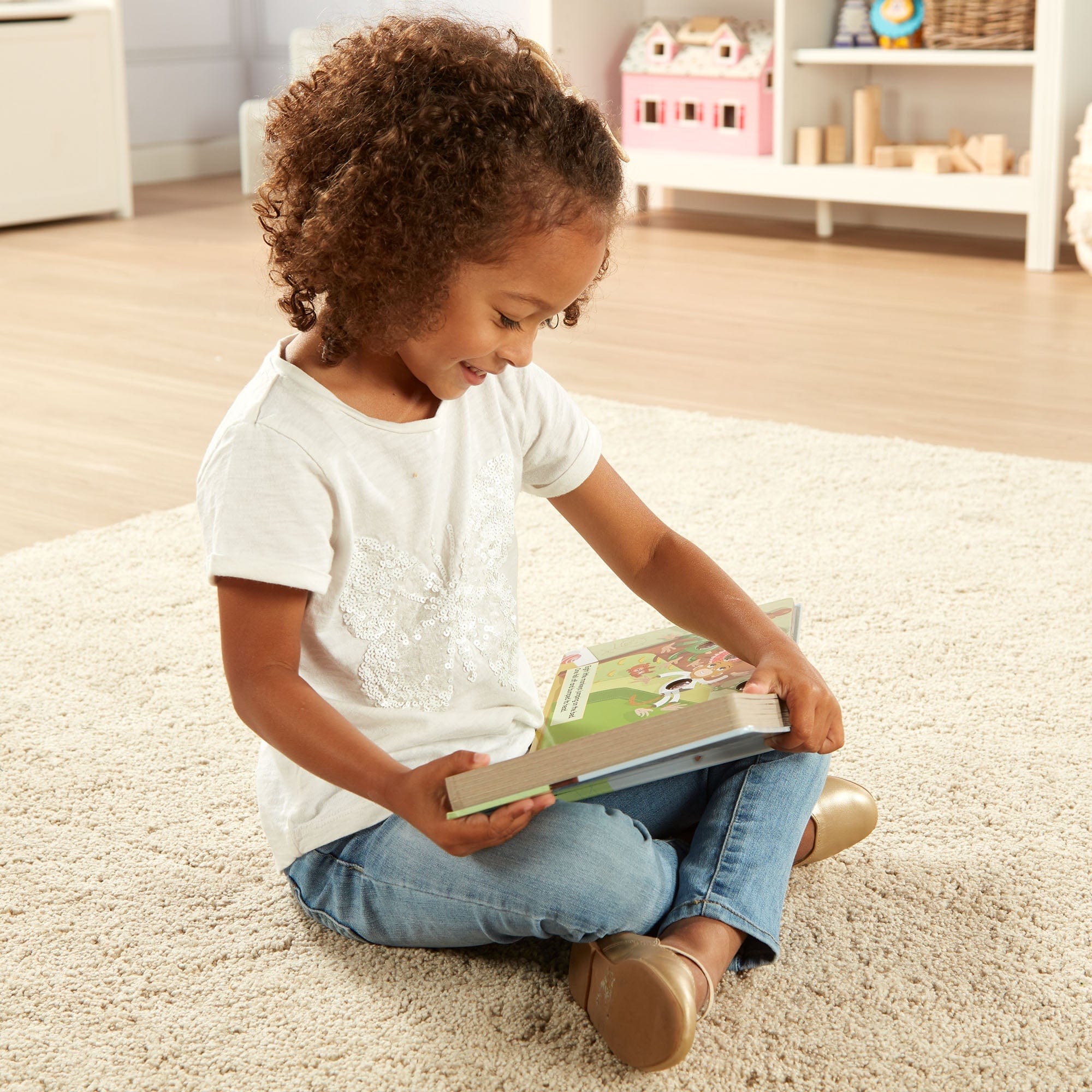 Melissa & Doug Melissa & Doug Poke A Dot 10 Little Monkeys Book - Little Miss Muffin Children & Home