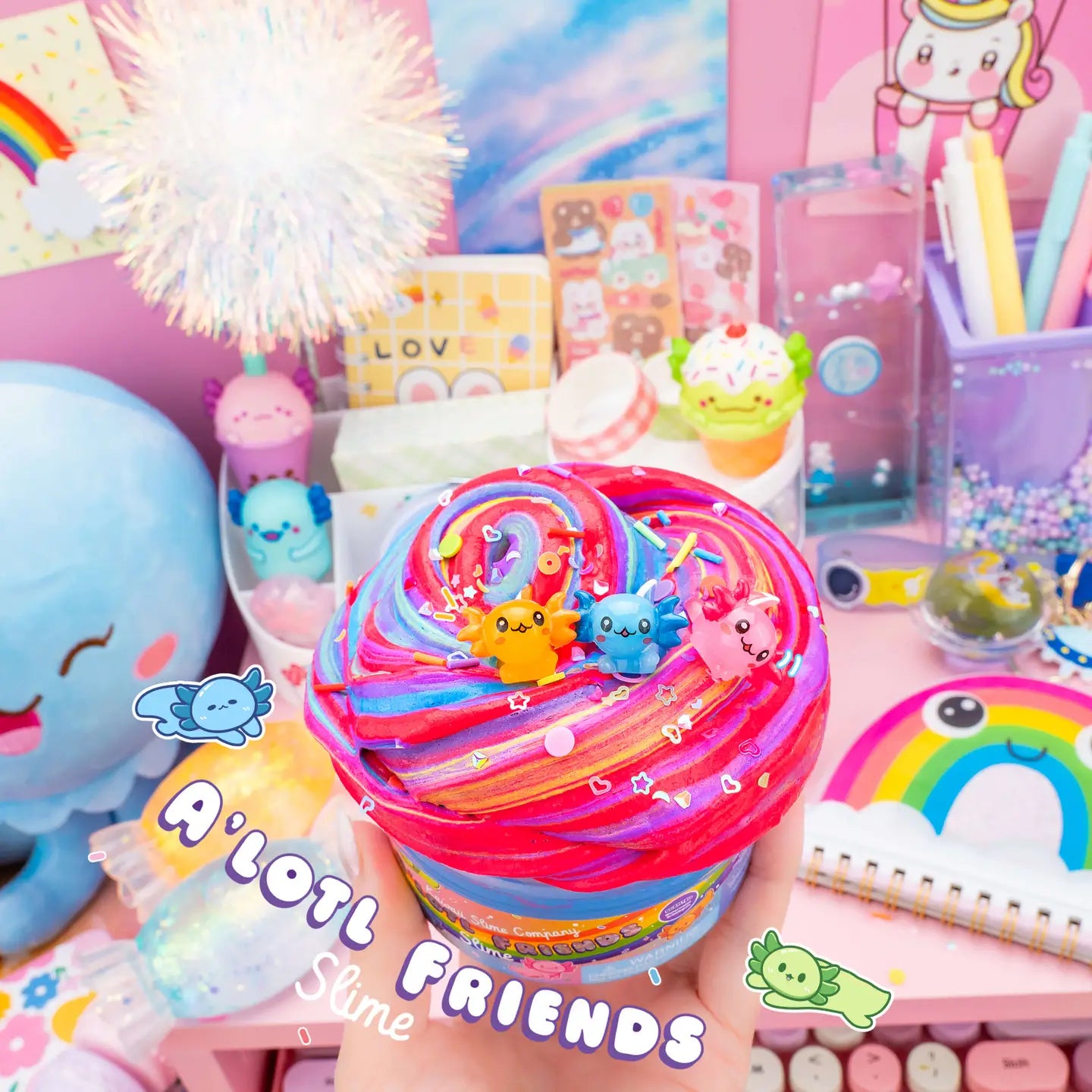 A'lotl Friends Butter Signature Dome™ Slime