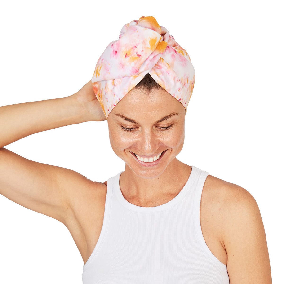 Dock & Bay Dock & Bay Hair Wrap - Quick Dry Hair Towel - Georgia Peach - Little Miss Muffin Children & Home