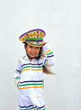 Mardi Gras Creations White Infinity Youth Dress